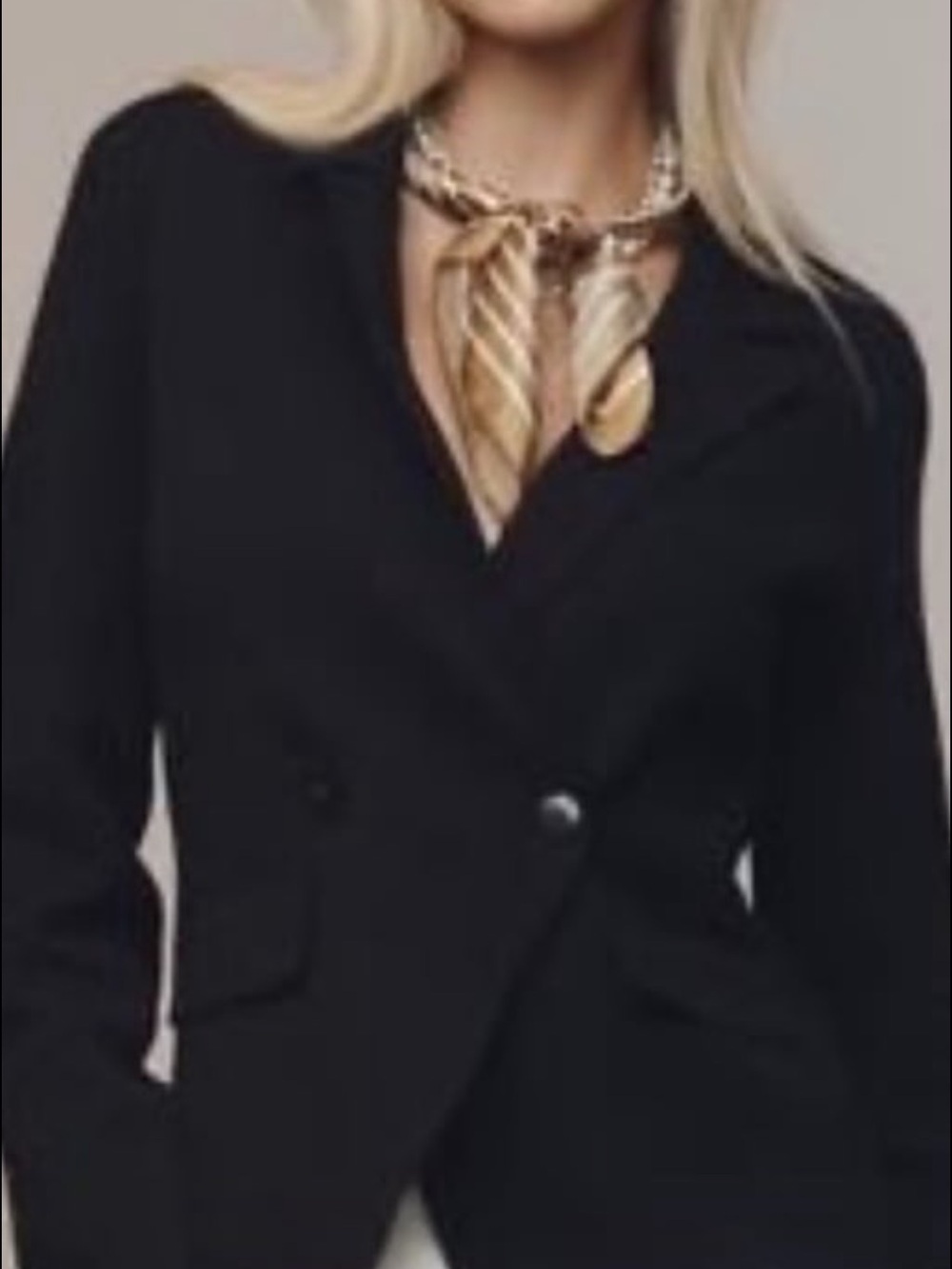 Anthropologie Maeve Knit Blazer in Black